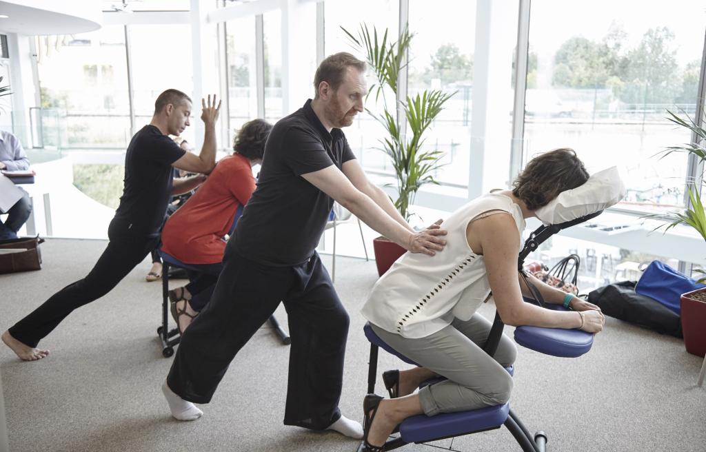 Massages en entreprises