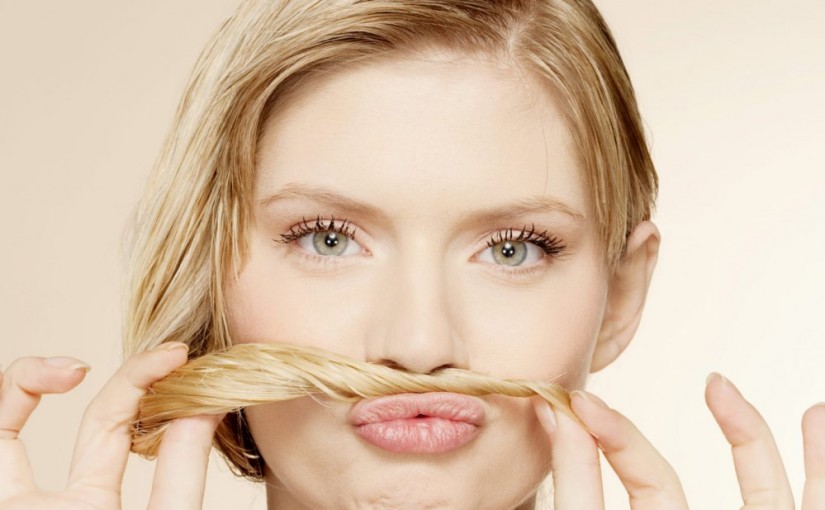 Epilation moustache