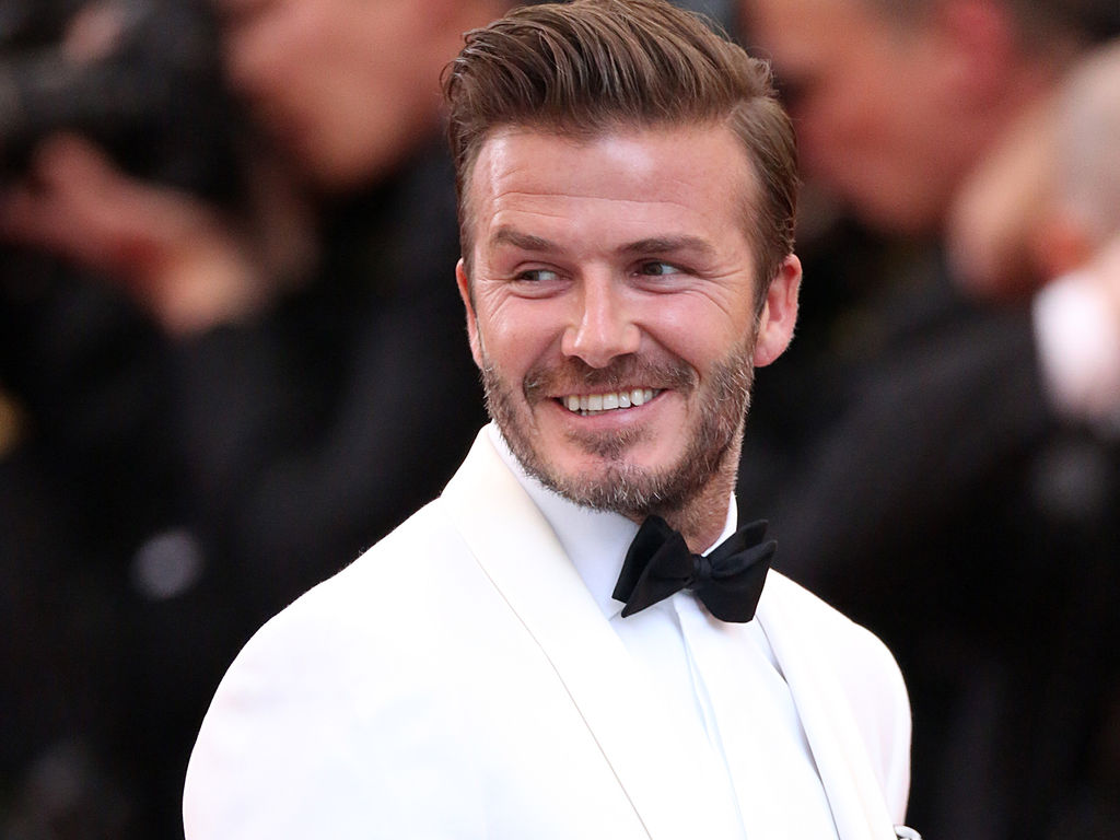 Coupe pompadour David Beckham